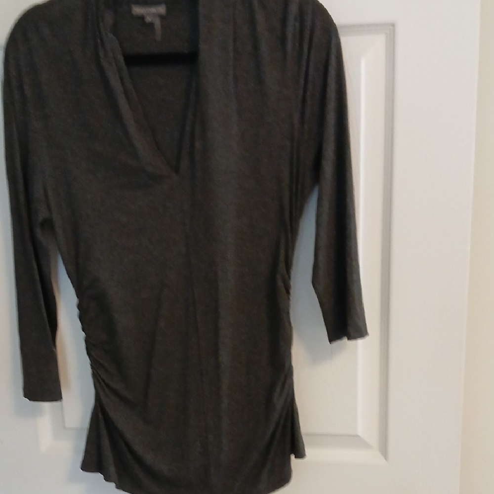 Elegant Gray Women's Top